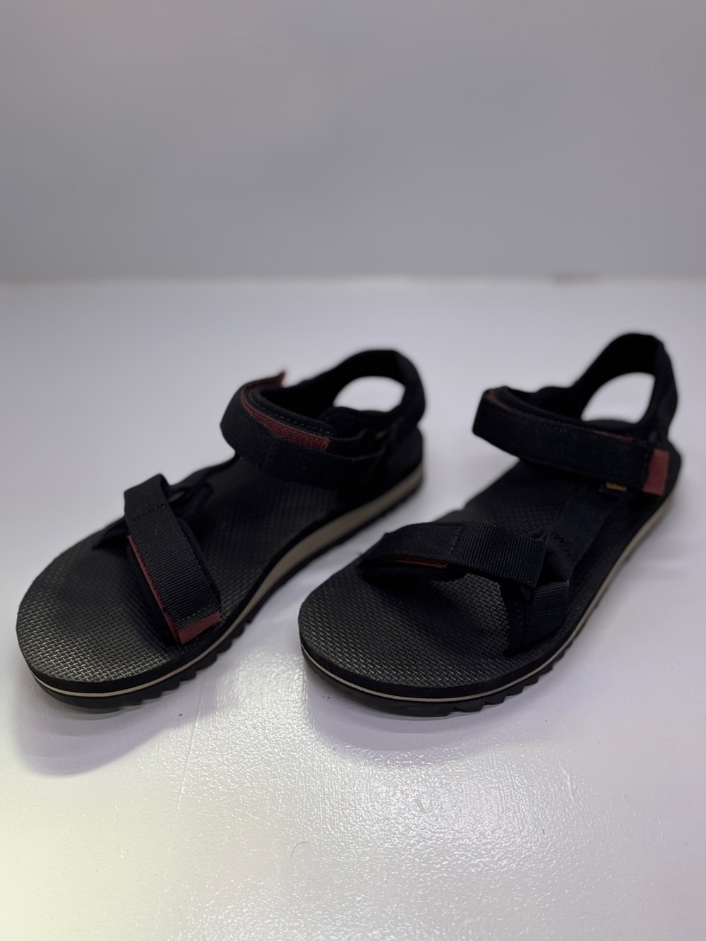 Teva Universal Trail Sandals Women's 8 Black Vibram Hiking Sport 1107709 - Picture 6 of 12